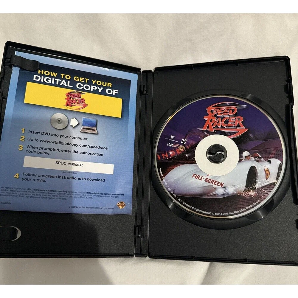 Speed Racer (Full Screen Edition) - DVD - VERY GOOD